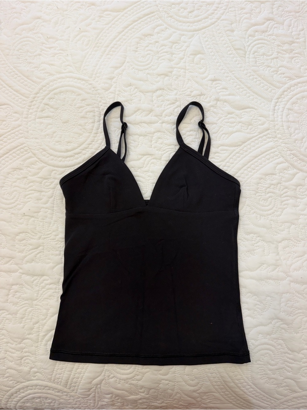 Aritzia GOLDEN Butter Vibrant Tank in Black